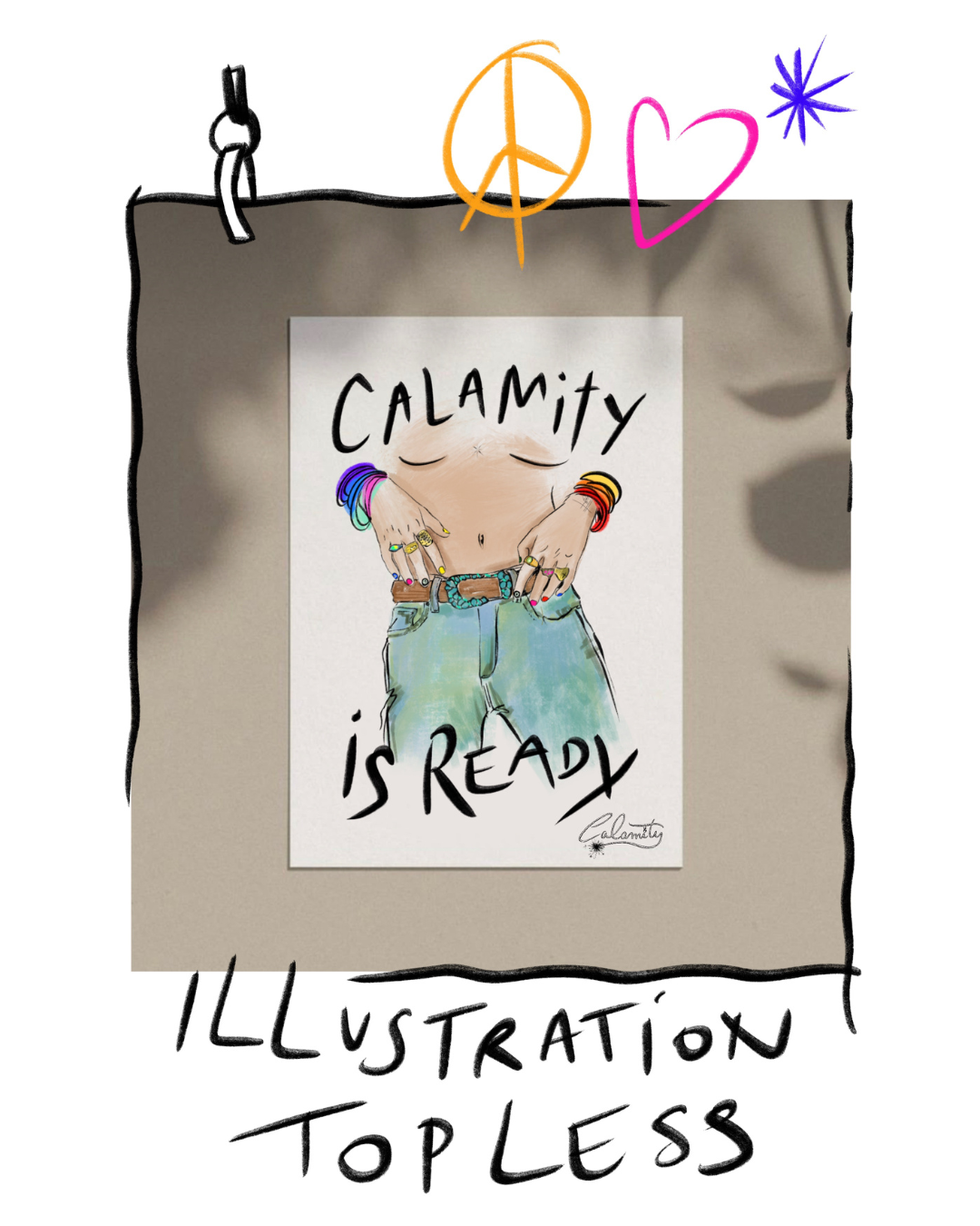 I-Illustration Topless