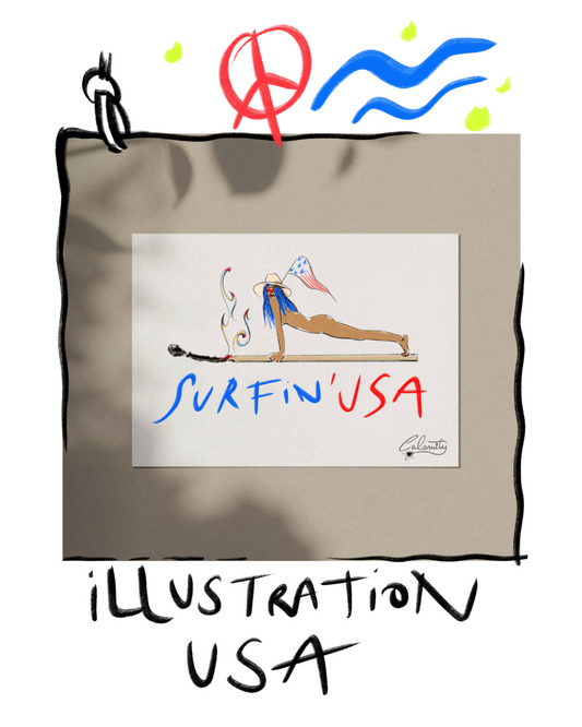 I-Illustration Surf USA