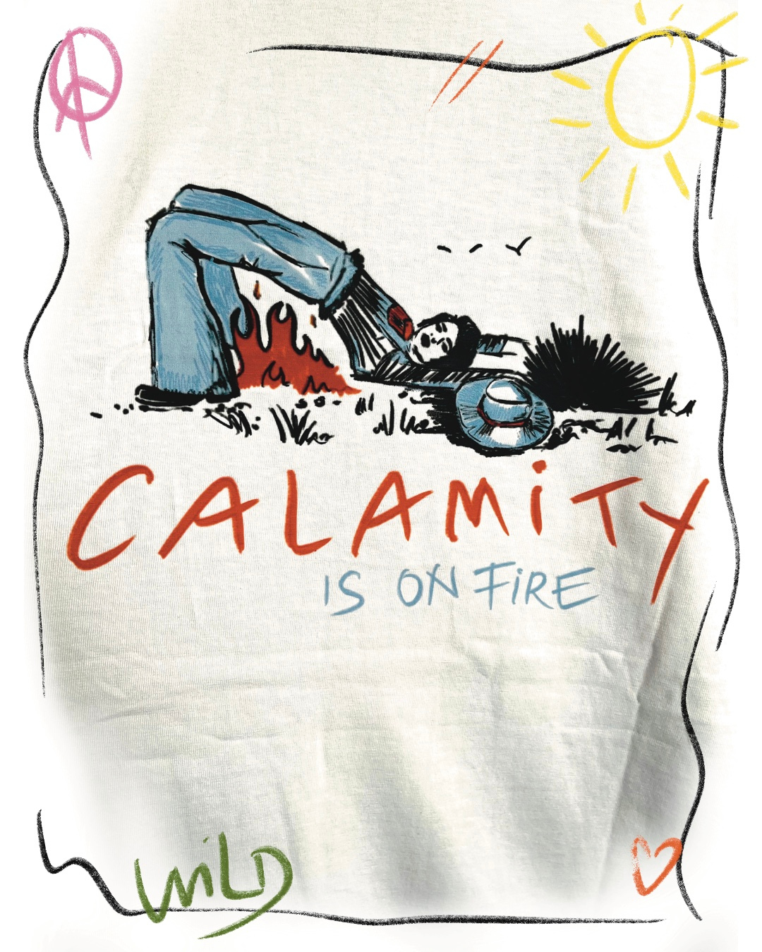 T-Shirt On Fire